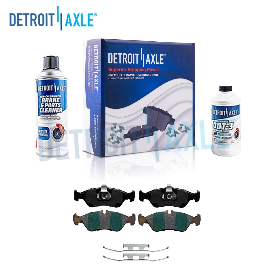 Pastillas de freno traseras de cerámica para Dodge Freightliner Sprinter 2500 3500 2002-2006 Foto 1 de 4