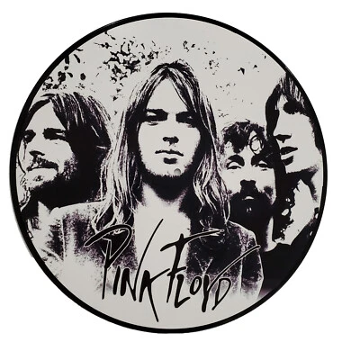 Pink Floyd - Band Photo Picture Disc - Real Vinyl 12" - Upcycled Wall Art - Image 1 of 2