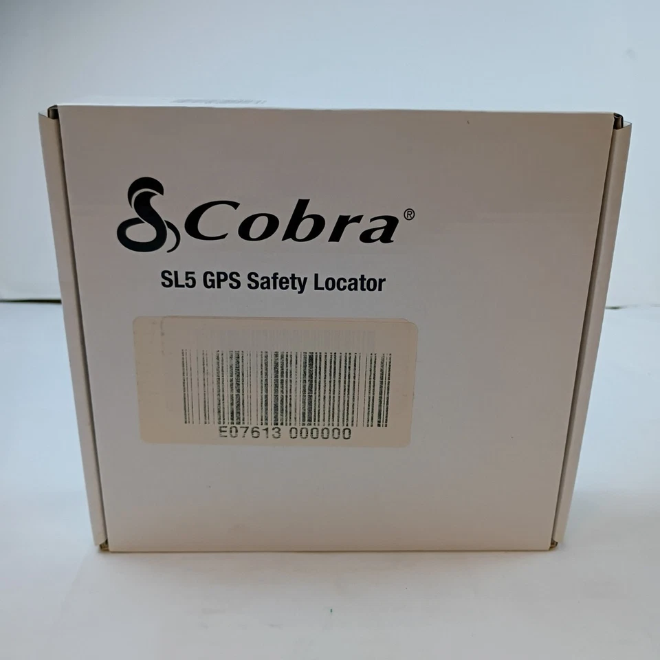 Cobra SL5 GPS Safety Locator Complete and Brand New with Box - Image 1 of 4