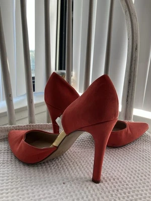 Tacones altos naranja Merona talla 9 Foto 1 de 4