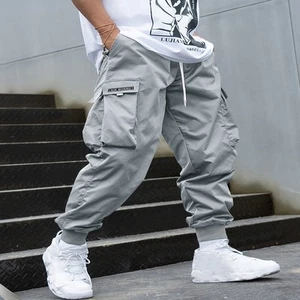 Oversized Cargo Multi-pocket Men's Casual Pants - Picture 1 of 21