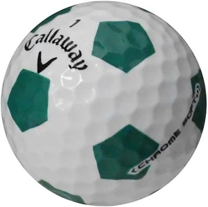 Callaway Chrome Soft Truvis Green Golf Balls, Mint Condition, White & Green - Picture 1 of 8