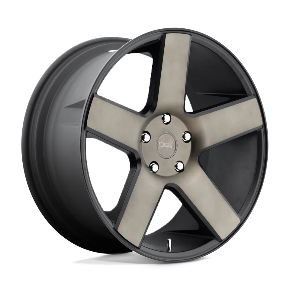 Rueda 22x9,5 DUB S116 BALLER NEGRO MATE DOBLE TINTE OSCURO 5x115 (13 mm) Foto 1 de 4