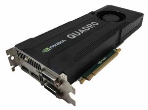 NVIDIA Quadro K5000 | 4GB GDDR5 VRAM | PCIE 2.0 x16 Video Graphics Card | 2 Slot - Picture 1 of 7