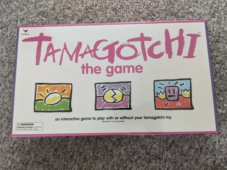 Collectible Vintage 1997 Tamagotchi Board Game Cardinal Games