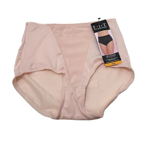 FIT Brief Panty S Blush Pink Visibly Shaping Light Control Hi-Waist New With Tag - Picture 1 of 8