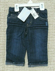 KOALA KIDS ~ Blue Mild Distressed Jean Cuffed Capris ~ Size 3T ~ NEW with TAGS - Picture 1 of 7