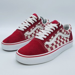 red vans shoes womens