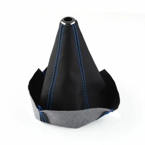 Cubierta de bota de palanca de cambios de punto azul perno de cambio de engranajes de carreras puntos MT/AT para Toyota - Imagen 1 de 6