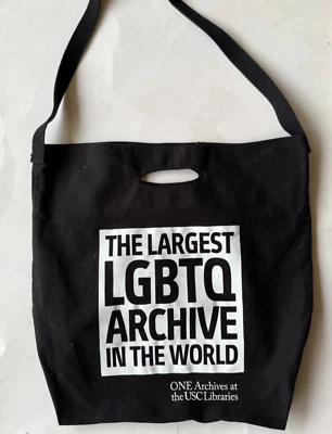 American Apparel ONE Archives at the USC Libraries THE LARGEST LGBTQ Archive Bag - Image 1 of 4