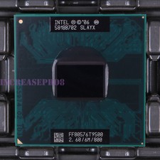 Intel Core 2 Duo Mobile T9500 SLAYX SLAQH CPU Processor 800 MHz 2.6 GHz