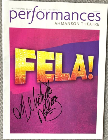 Michelle Williams Signed In Person FELA! Performance Magazine - Destinys Child Cover