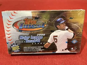 2000 Topps Finest MLB Baseball Series 2 Factory Sealed Hobby Box - 24 Packs - Picture 1 of 2