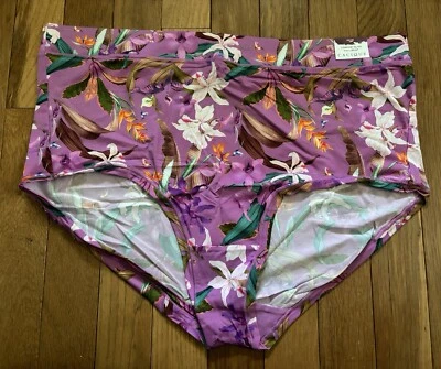 Полный бриф Lane Bryant Cacique Comfort Bliss размер 26/28 нейлон орхидея фиолетовый - Изображение 1 из 4