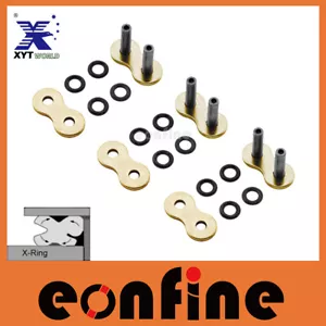 3Pcs Motorcycle X Ring 530 Chain Master Joint Link Rivet - Picture 1 of 1