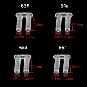 Brille Kunststoffstecker Randlose Brillen Rahmen Ausrüstung Zubehör dauerhaft - Bild 1 von 12