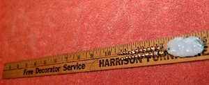 14K Yellow Gold Necklace Beads & Jade Pendant 26" - Picture 1 of 8