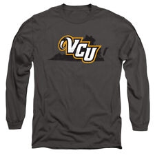 VCU Adult Long Sleeve T-Shirt Rams State Shape, Charcoal, S-3XL