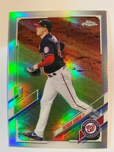 2021 Topps Chrome Refractor #32 Patrick Corbin           - Picture 1 of 1
