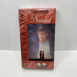 The Natural (VHS, 1998) Robert Redford Glenn Close Robert DuVall, New SEALED - Picture 1 of 3