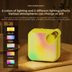 Stereo Sound Bluetooth Speaker Plastic Music Player Travel Outdoor - Picture 1 of 16