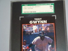 1993 Diamond Marks Baseball TONY GWYNN SGC 96 Vintage Tough Cards to Grade