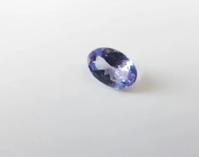 Natural Tanzanite 0.43ct 6x4x2.7mm Oval Cut Excellent gem loose High Grade VS1 - Image 1 of 4