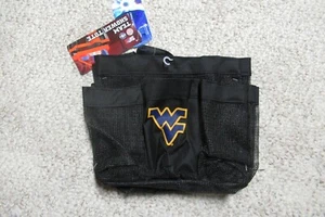 BOLSO DE DUCHA FOREVER COLECCIONABLES NCAA WEST VIRGINIA MOUNTAINERS EQUIPO ~ NUEVO - Imagen 1 de 1