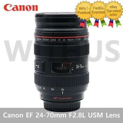 Canon EF 24-70mm F2.8L USM Zoom Lens for 50D 7D 5D - Tracking_ - Image 1 of 4