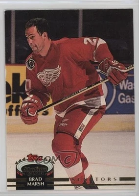 1992-93 Topps Stadium Club Brad Marsh #482 - Image 1 of 2