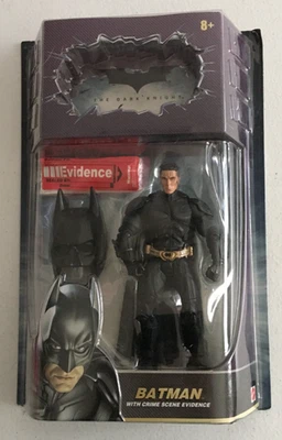DC The Dark Knight Batman Unmasked Figure w/ Crime Scene Evidence NEW - Image 1 of 2