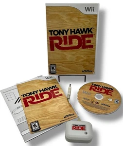 Tony Hawk Ride Bundle CIB With Dongle, Manuals & Game Nintendo Wii 2009 Tested - Picture 1 of 9