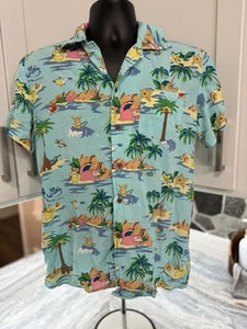 Pokemon Hawaiian Shirt, Pikachu Size XS Men’s - Picture 1 of 10