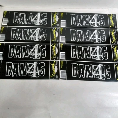 NOS DANZIG 4 STICKERS 1994 MADE USA ROCKERZ X BROCKUM LOT OF 8 - Image 1 of 4