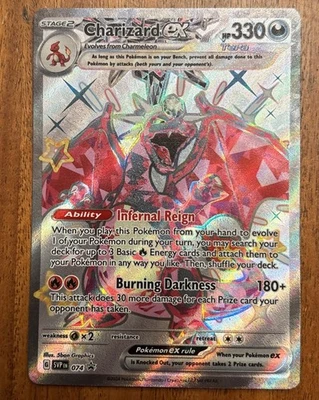 Charizard ex 074 Sv: Scarlet & Violet Promo Cards Holo NM - Image 1 of 2