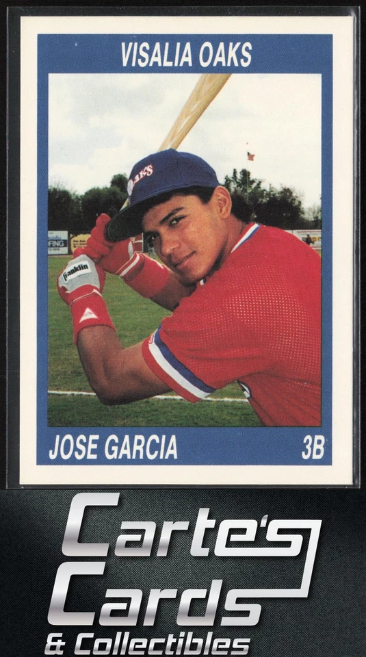 Jose Garcia 1990 Cal League #78 Visalia Oaks - Image 1 of 2