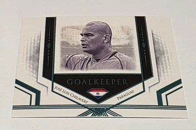 2024 Futera Selecta Club Exclusivo SSP Esmeralda José Luis Chilavert 04/12 Foto 1 de 2