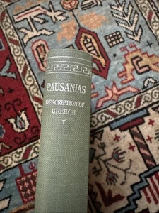 DESCRIPTION OF GREECE, VOLUME I: BOOKS 1-2 (ATTICA AND By Pausanias & Jones - Bild 1 von 20