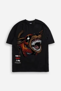 CIVIL REGIME DEADPOOL DOGPOOL SECRET OVERSIZED TEE Size Small - Picture 1 of 1