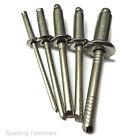 A2 Stainless Steel Pop Rivets Open Blind Dome Head, Choose Your Size & Quantity