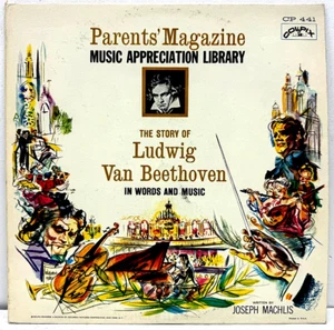 Story Of Ludwig Van Beethoven in Words and Music Vinyl Colpix Records 1st Prs - Imagen 1 de 4