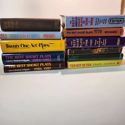 Anthologies of short or one-act plays, HB w/ paper jackets  -- take your pick - Image 1 of 4