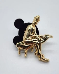 WDW Walt Disney World 50th Gold Statue Tiny Kingdom Mystery Joe Gardner Soul Pin - Bild 1 von 1