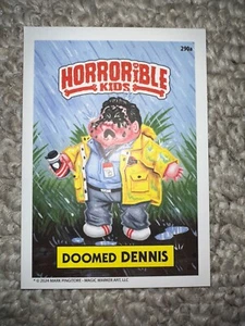 Horrorible Kids Spookala 2024 290a Doomed Dennis Promo Karte Pingitore gpk - Bild 1 von 2