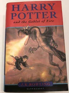 Harry Potter and the Goblet of Fire by J. K. Rowling (Hardcover) -U.K. 1st Edit. - Picture 1 of 6