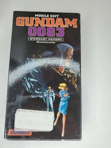 GUNDAM 0083 Stardust Memory Vol. 1 Gundamjack (VHS) English Dubbed RARE - Picture 1 of 3