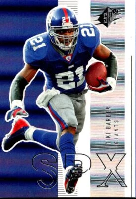 2005 SPx Tiki Barber New York Giants #62 - Image 1 of 2