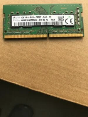 Genuine Hynix HMA81GS6AFR8N-UH 8GB DDR4 2400MHz SODIMM  - Image 1 of 4