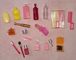 Bratz MGA Barbie Doll Accessories Make-Up Combs Nail Polish 19 Pcs. - Picture 1 of 3