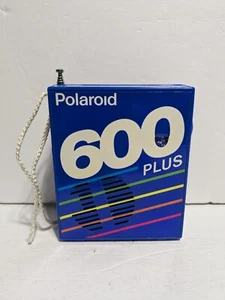 Polaroid Camera 600 Plus AM FM Novelty Transistor Radio Advertising FOR PARTS - Picture 1 of 8